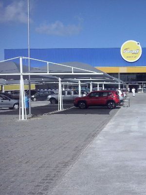 cobertura para estacionamento