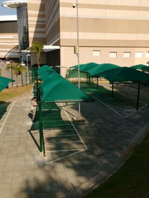 Cobertura para garagem